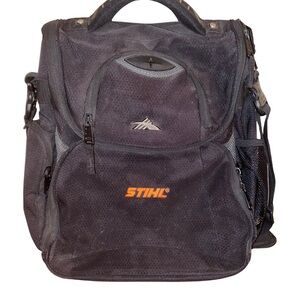 High Sierra STIHL Tool Backpack Convertible Shoulder Bag Work Pack